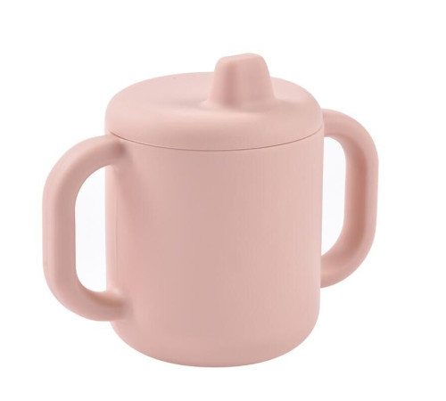  beaba b913635 cană de antrenament din silicon (170 ml) cotton candy