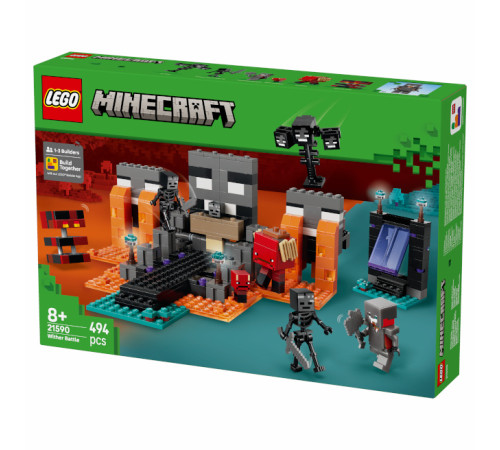Jucării pentru Copii - Magazin Online de Jucării ieftine in Chisinau Baby-Boom in Moldova lego minecraft 21590 constructor "batalia lui wither" (494 el.)
