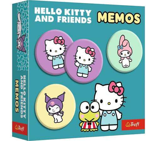 trefl 02898 joc de societate cu memorie "memos hello kitty"