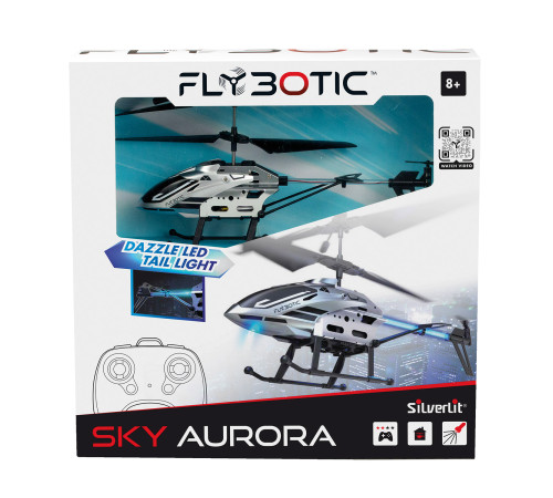 flybotic 7530-84568 elicopter interactiv cu telecomandă "sky aurora"