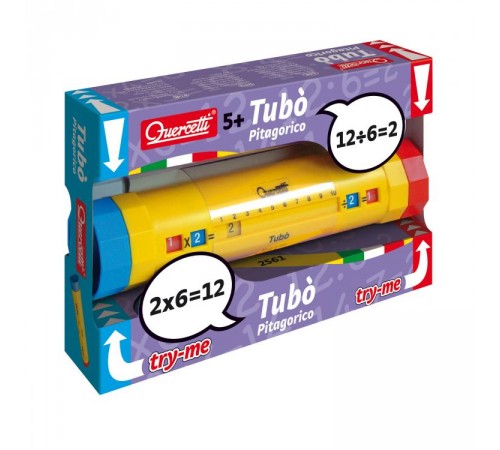 Quercetti 2561 Tubo pentru a studiatabla înmulțirii "Pitagorico" Jucării pentru Copii - Magazin Online de Jucării ieftine in Chisinau Baby-Boom in Moldova quercetti 2561 tubo pentru a studiatabla înmulțirii "pitagorico"