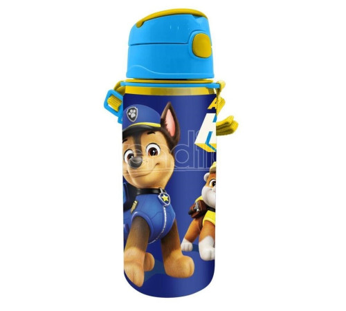 kids licensing pw19994 Алюминиевая бутылка для воды "paw patrol" (600 мл.)
