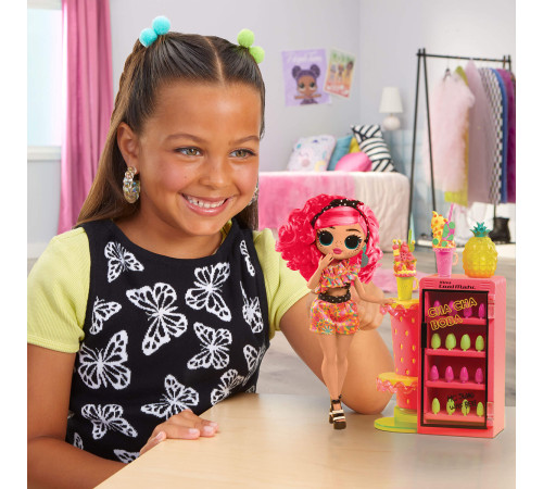 l.o.l. 503842 set de joc cu păpușa l.o.l surprinde! seria o.m.g "cha cha"
