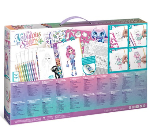 nebulous stars 11214 set creativ "fashion designer light pad"