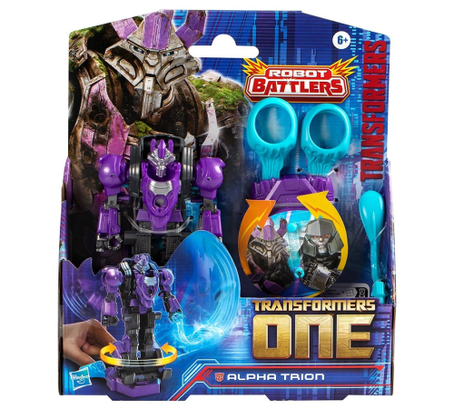 transformers f9203sol4 robot-transformator "battling figure starscream" (11,5 cm) in sort.