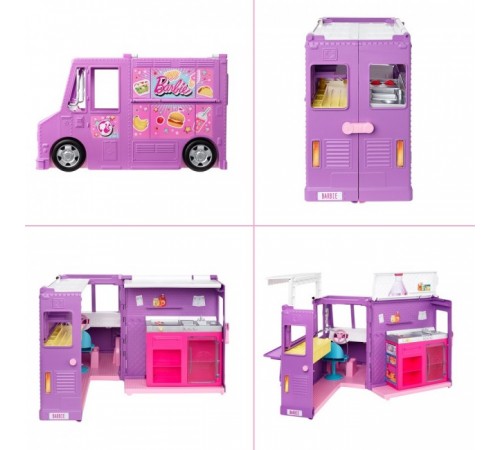 barbie gmw07 Игровой набор "Фургончик с едой"