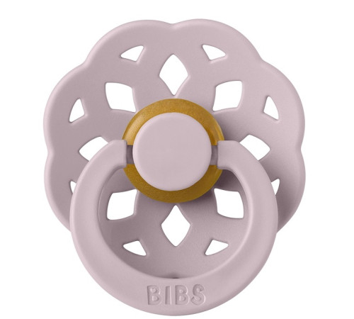  bibs suzeta rotunda din latex "boheme" (6-18 luni) dusky lilac