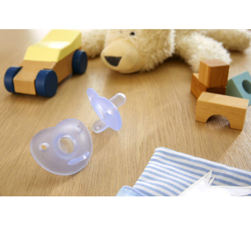 avent scf099/21 suzeta din silicon "soothie" (0-6 m.) 2 buc. 