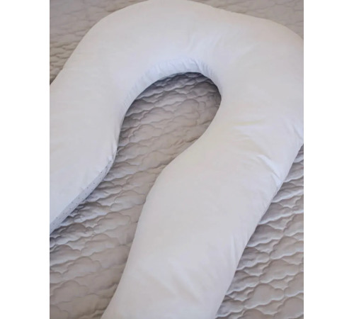 veres 301.15.03 pernă pentru gravide &icirc;n formă de u (140х75 cm.) gri\buline