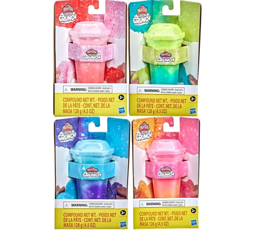  play-doh f4701 Масса для лепки "Хруст Крисcталов" (в асс.)
