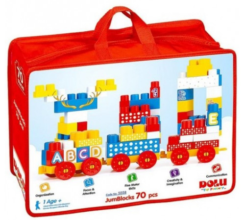 dolu 5028 constructor "jum blocks" (70 el.) 