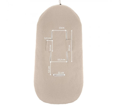 womar zaffiro sac de dormit "mini lama blush" (0-12 m.) 