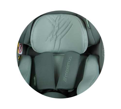 chipolino scaun auto "i-size isofix maximus" stkmm02404pg (40-150 cm.) verde