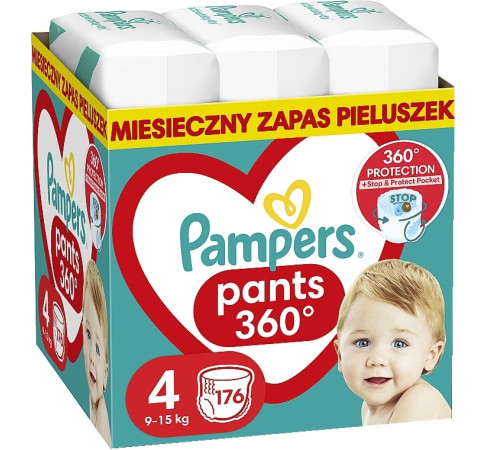 Pampers Pants 4 (9-15 кг.) 176 шт.  pampers pants 4 (9-15 кг.) 176 шт.