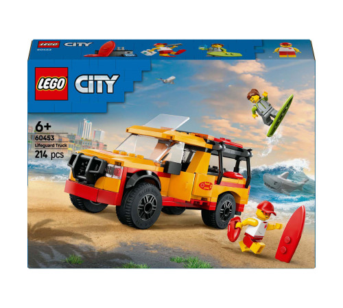 lego city 60453 Конструктор "Спасательная машина" (214 дет.)
