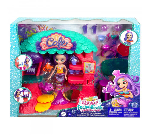 enchantimals hcf86 set de joc "cafeneaua sea cave"