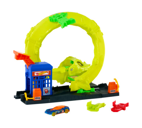 hot wheels jbm63 set de joacă "atac de șarpe"