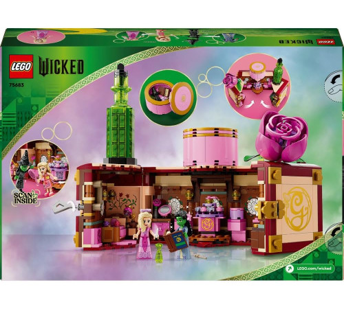 lego wicked 75683 Конструктор "Комната в общежитии Глинды и Эльфабы" (740 дет.)