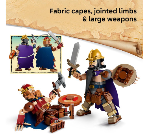 lego one piece 75644 constructor "dorry vs brogy &ndash; giganții din micuța grădină" (733 el.)