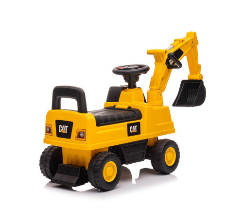baby mix 53453 mașina excavator cat (galben)