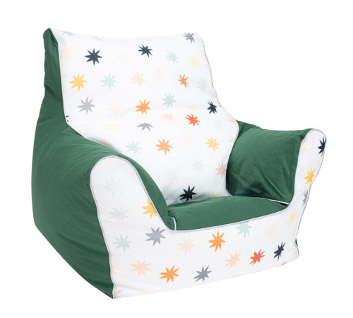  new baby  52583 Детское кресло с наполнителем из полистирольных шариков (зелёный)