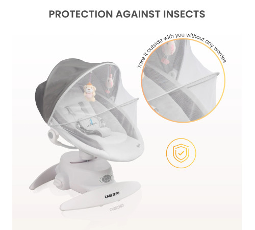 caretero 8002 balansoar electronic "opti" (p&acirc;nă la 9 kg.) bej