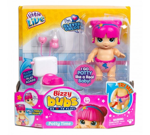 Детский магазин в Кишиневе в Молдове Little Live Pets 28754 Интерактивная кукла Bizzy Bubs "Хлоя - приучаем к горшку" Детский магазин в Кишиневе в Молдове little live pets 28754 Интерактивная кукла bizzy bubs "Хлоя - приучаем к горшку"