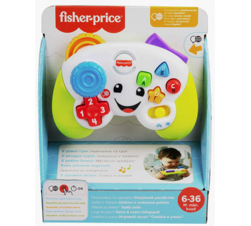  fisher-price gxr65 Интерактивная игрушка "Джойстик" (рус/англ/укр)
