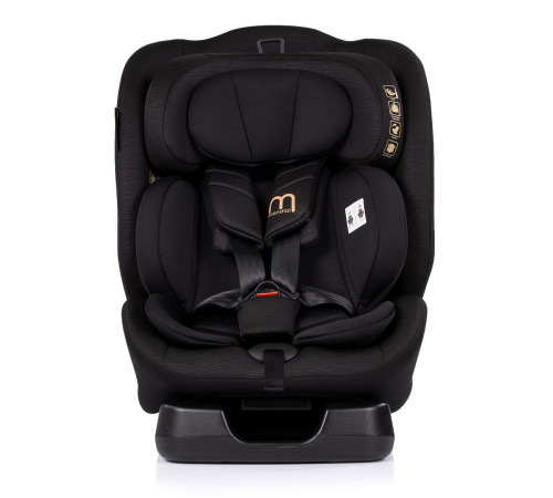 chipolino scaun auto "i-size mondial" stkmnd02601no (40-150 cm) negru