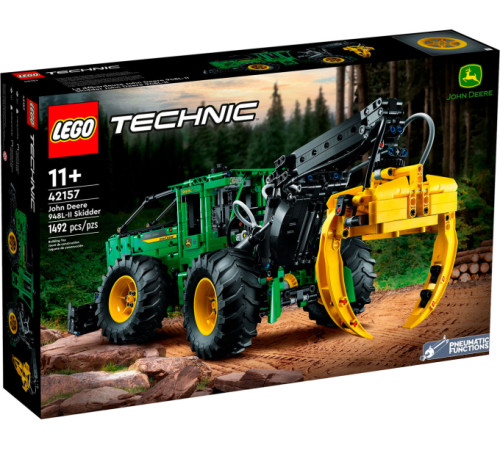 Детский магазин в Кишиневе в Молдове lego technic 42157 Конструктор "Трактор «john deere 948l-ii»" (1492дет.)