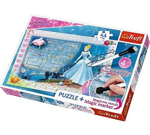  trefl 75112 puzzle "princess. În căutarea papuciului" (54 el.)