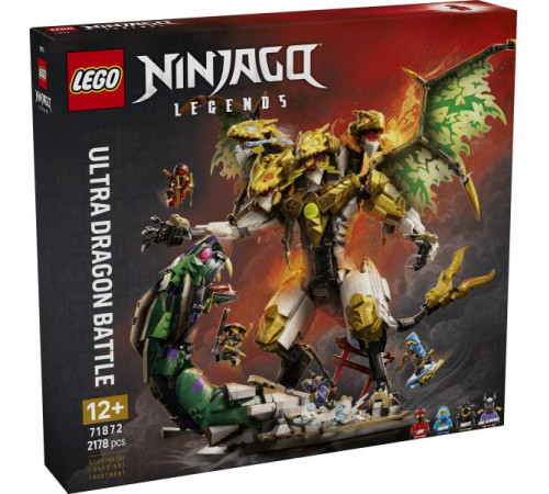Детский&nbsp;магазин в Кишиневе в Молдове lego ninjago 71872 Конструктор "Битва с Ультра-Драконом" (2178 дет.)