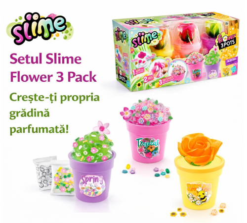  canal toys ssc418 set "slime flower 3 pack"