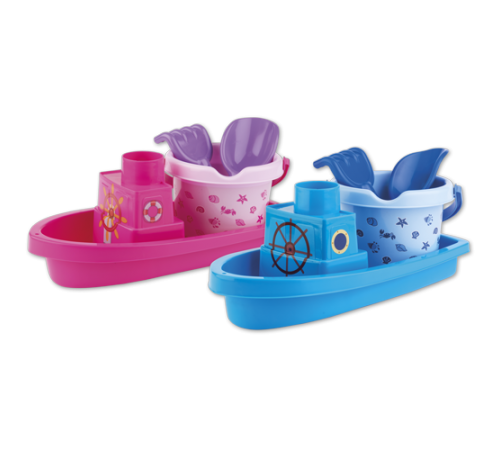 Jucării pentru Copii - Magazin Online de Jucării ieftine in Chisinau Baby-Boom in Moldova Androni 1980-00SH Set pentru nisip cu o barcă  "Sia Shells" în sort.  androni 1980-00sh set pentru nisip cu o barcă  "sia shells" în sort.