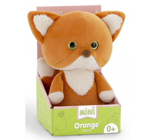 orange toys jucarie moale "mini twini: vulpe" 9033/20 (20 cm.)