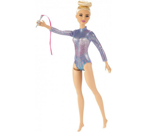 barbie gtn65 păpușă barbie gimnastă blondă