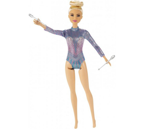 barbie gtn65 păpușă barbie gimnastă blondă