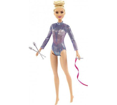  barbie gtn65 păpușă barbie gimnastă blondă