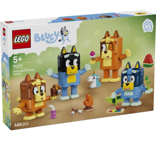Jucării pentru Copii - Magazin Online de Jucării ieftine in Chisinau Baby-Boom in Moldova lego bluey 11217 constructor "familia lui bluey din piese" (466 el.)