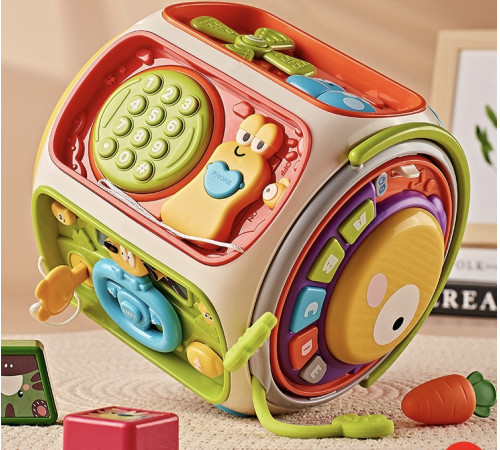bibiin toys 6213 jucărie multifuncțională 9 în 1 "multibox"