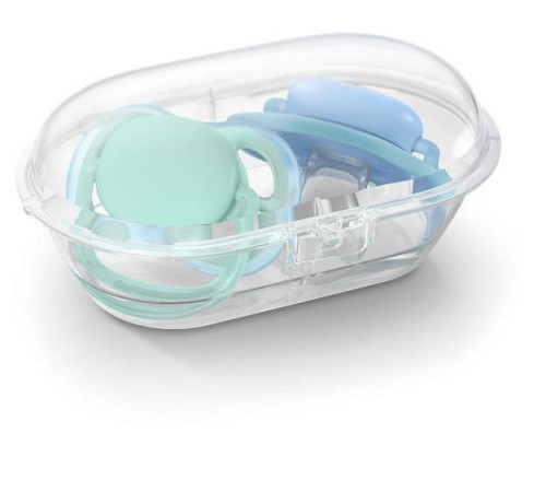avent scf344/20 suzera din silicon ultra air (0-6 m.) 2 buc.