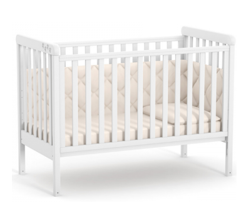  veres 12.3.1.7.06 Кроватка детская "Верес ЛД12" (белый)