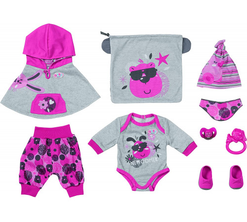  zapf creation 832561 Набор одежды для куклы "baby born deluxe first arrival" (43 см.)