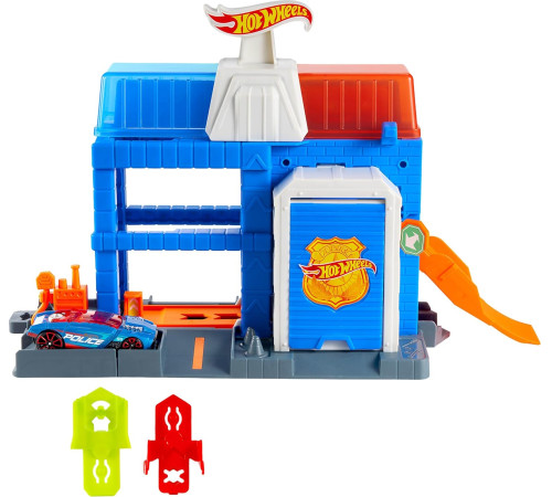 hot wheels jhl74 Игровой набор "Полицейская башня в городе"