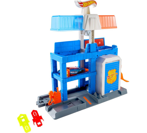 hot wheels jhl74 Игровой набор "Полицейская башня в городе"