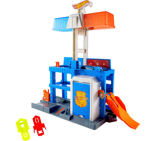 hot wheels jhl74 Игровой набор "Полицейская башня в городе"