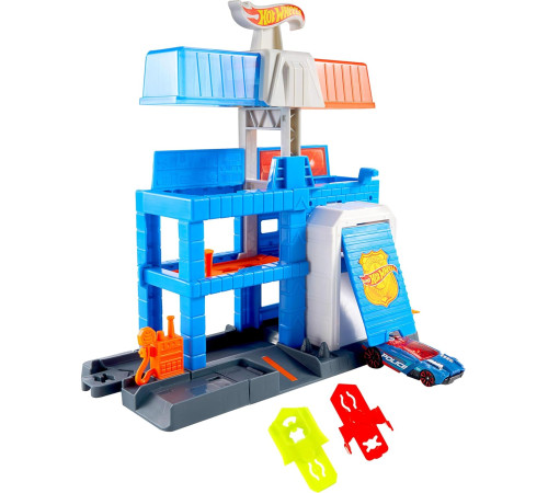 hot wheels jhl74 Игровой набор "Полицейская башня в городе"