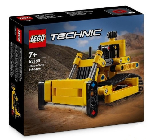  lego technic 42163 constructor "buldozer de mare capacitate" (195 el.)