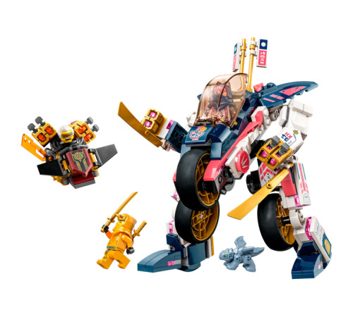 lego ninjago 71792 Конструктор "Байк-трансформер Соры" (384дет.)