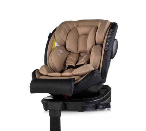 chipolino scaun auto 360 "i-size isofix hypnotic plus" stkhyps0263la (40-150 cm) latte
